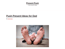 Tablet Screenshot of presentpush.com